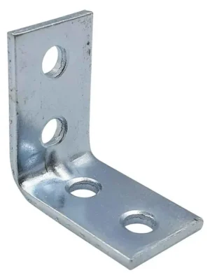 Pletina angular para unir riel ranurado