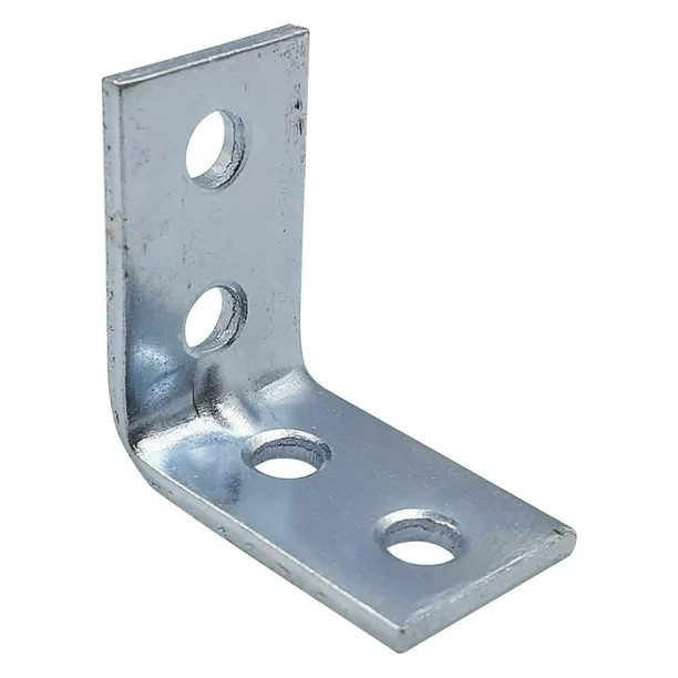 Pletina angular para unir riel ranurado