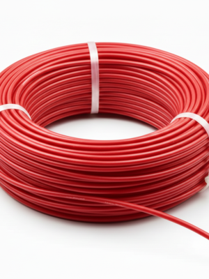 Cable de cobre estañado (#10 AWG) 1500V color rojo