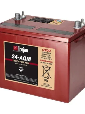 Bateria de ciclo profundo libre de  mantenimiento 285-AH 6V