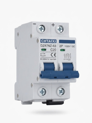 Breaker CHTAIXI 2P 1000 VDC 20 Amp