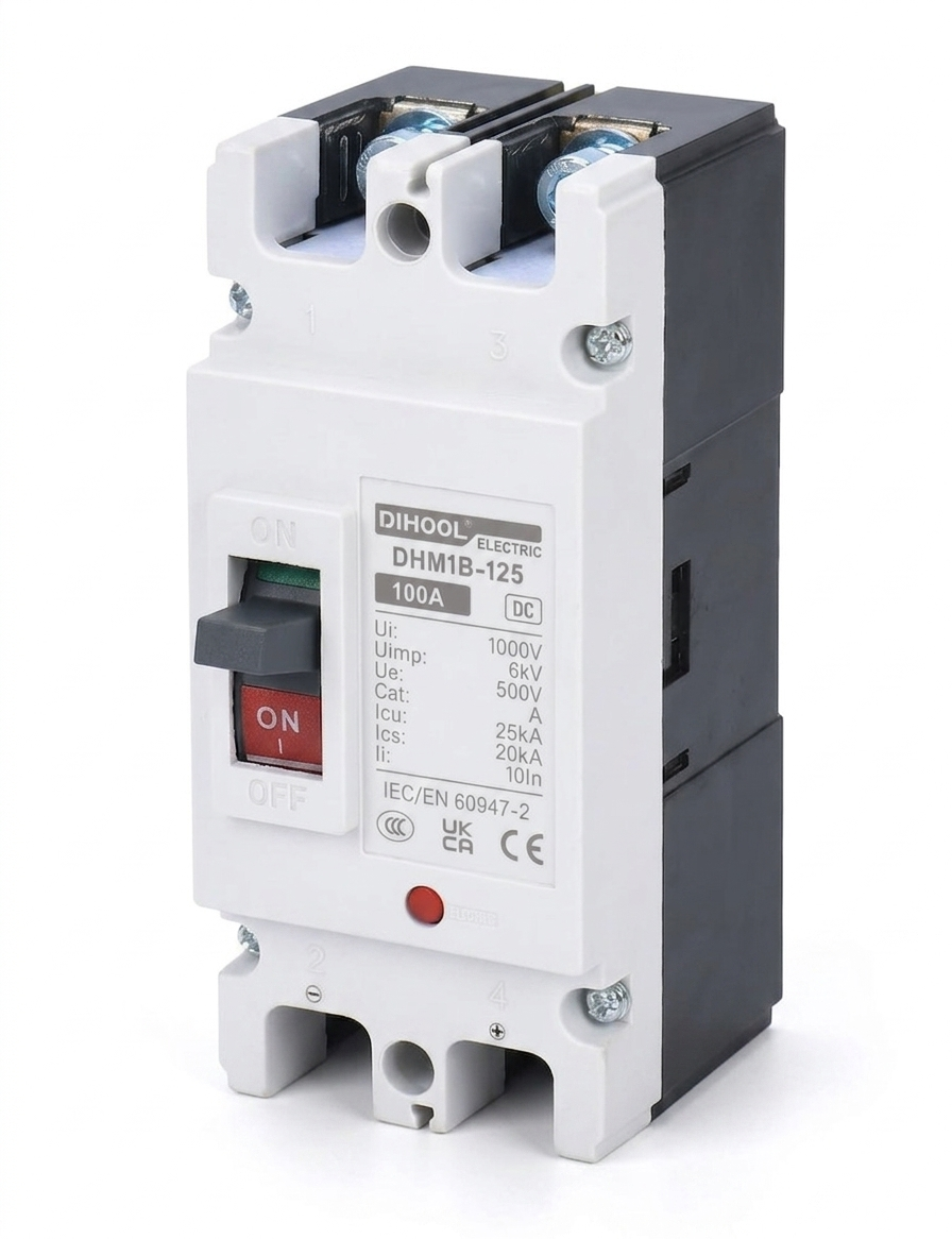 Breaker DIHOOL para Bateria Principal 100 Amp 500VDC